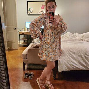 BNWT - Flowy floral cupshe minidress